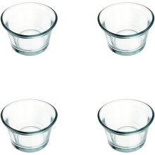 (4Pcs, -) Wielewaal Voeder - Glazen Vogelvoederbakje voor Buiten