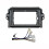 9Inch Instrument Modification Panel for  Fortuner 2016 Car Navigation Panel Frame Accessories 1