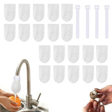 (White#20Pcs, -) Sachets filtre robinet, coton, 10 pièces, eau