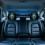 (Black#D, -) Funny Face Car Headrest Covers, Soft Polyester Seat Protector 1