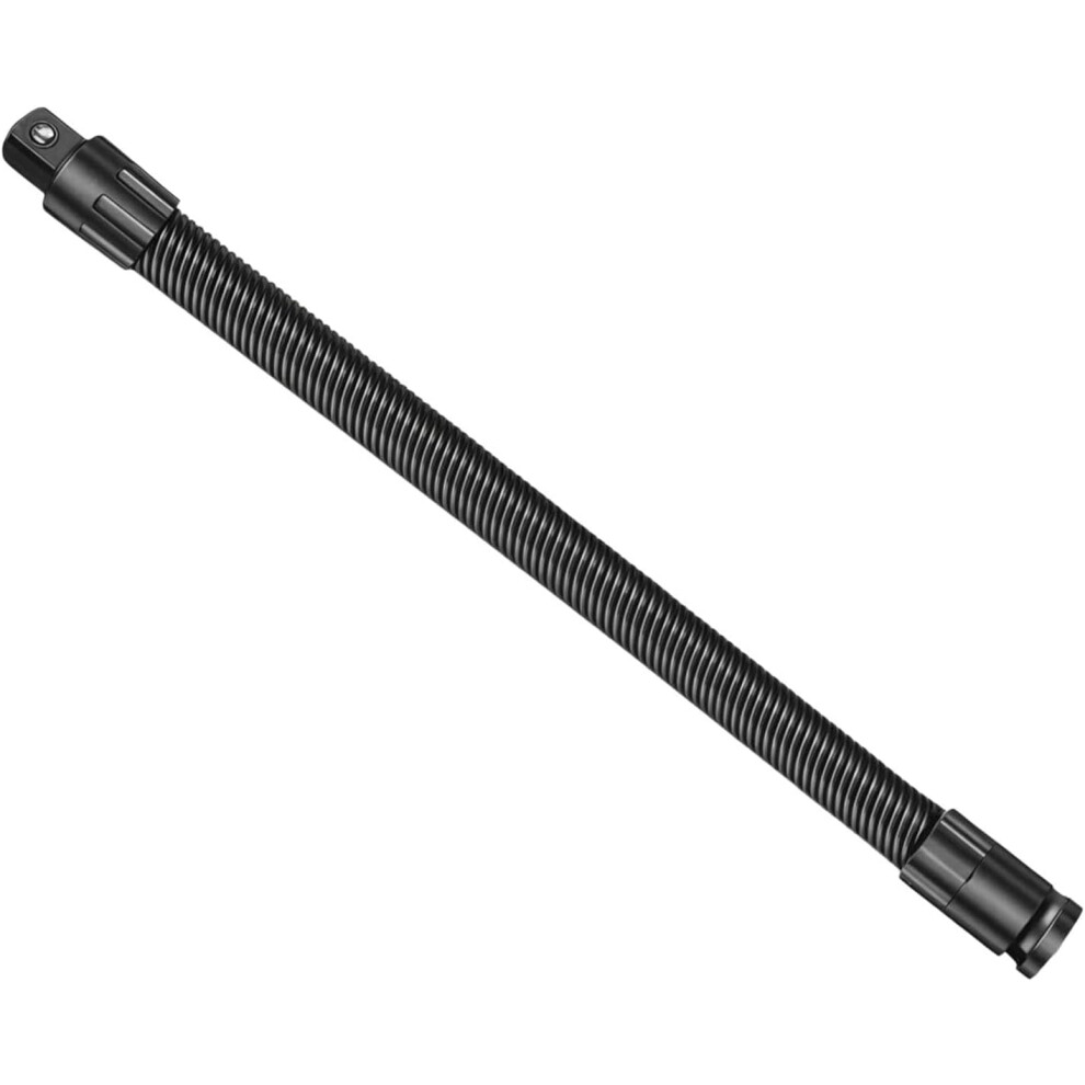 (Black#Xl, -) Flexible Shaft Extension Wrench, 360 Reach Bar For Tight Spaces 5437706375616