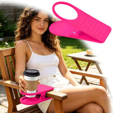 (Pink#A, -) Divertente porta carte a forma di bacchetta magica, organizer creativo per badge identificativi.