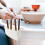 (A, -) Universal Pottery Wheel Organizer Tool, Plastic Storage Shelf with Adjustable Slots 1