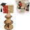 (Red, -) Support argent diplôme 2026, bois, cadeau graduation 1