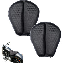 (Black#A,2Pcs, -) Moottoripyörän geeli-istuintyyny, 3D-kennoinen iskunvaimennusistuintyyny