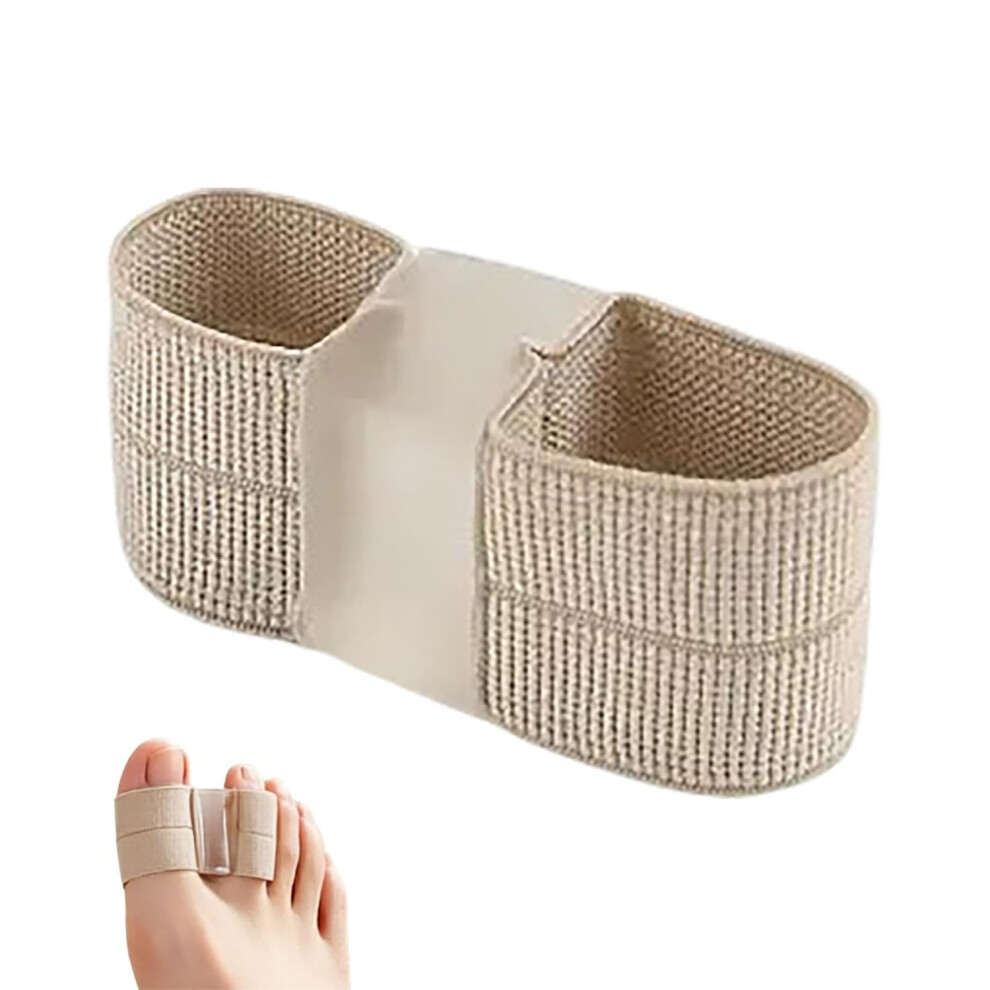 Oimg (Beige, -) Bunion Corrector Toe Spacers, Adjustable Separators For Overlapping Toes