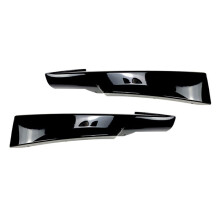 Front Bumper Side Splitter Cover for 3 Series E90 320I 330I M-Tech 2009-2012 Fog Lamp Air Vent Intake Spoiler Lip