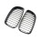 Fits for  1Series E81 E87 2008-2011 Gloss Black Front Kidney Signal Grille 8