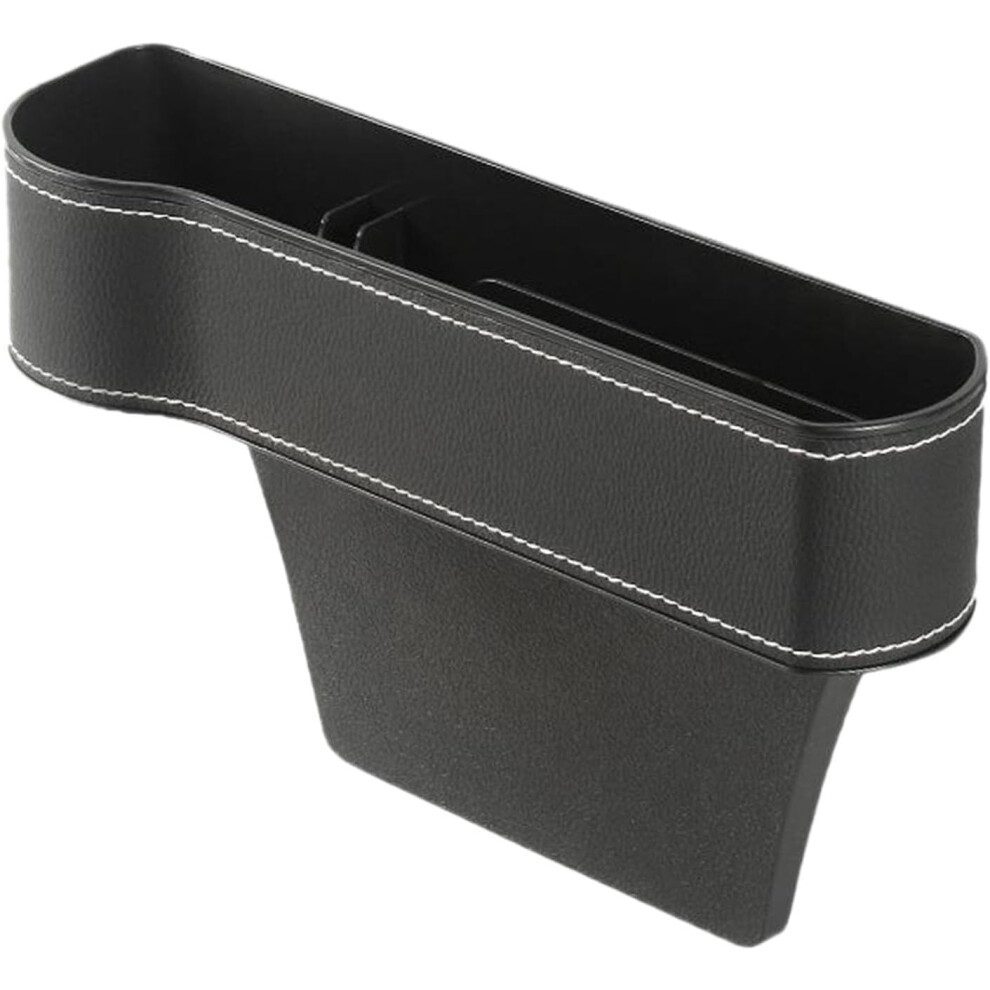 (Black#Driver Side, -) 2026 Leather Car Seat Gap Filler Organizer, Universal Multifunctional Storage Black 5437706386810