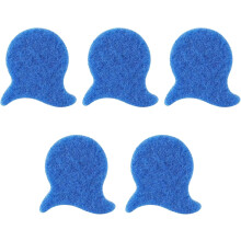 (Blue#5pcs, -) Enleveur poils lavage, réutilisable, 5 pièces
