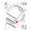For  C4 Fit for  B78 Foam Windshield Wiper Sponge (9676168780 R) 3