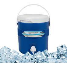(Blue, -) 1 Gallon Sportkoeler - Geïsoleerde Drinkdispenser voor Kamperen