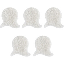 (White#5pcs, -) Enleveur poils lavage, réutilisable, 5 pièces