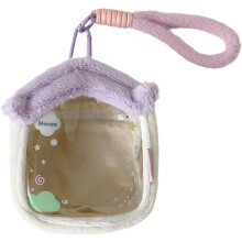 (C, -) Bolsa de almacenamiento para figuras, transparente y protectora