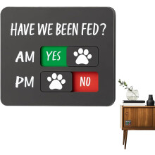 (B, -) Affiche rappel nourriture chien, magnétique
