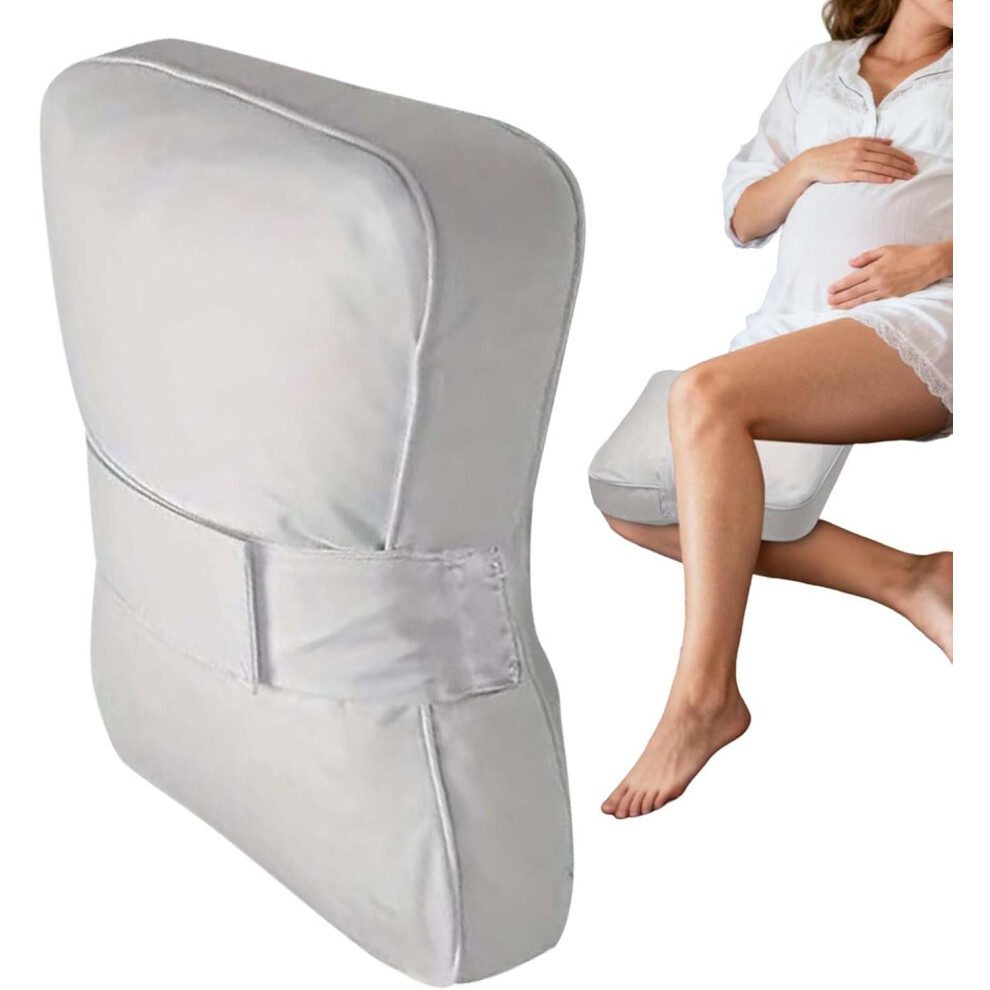 Oimg (Gray, -) Ergonomic Breathable Leg Pillow, Knee Support Cushion With Adjustable Strap