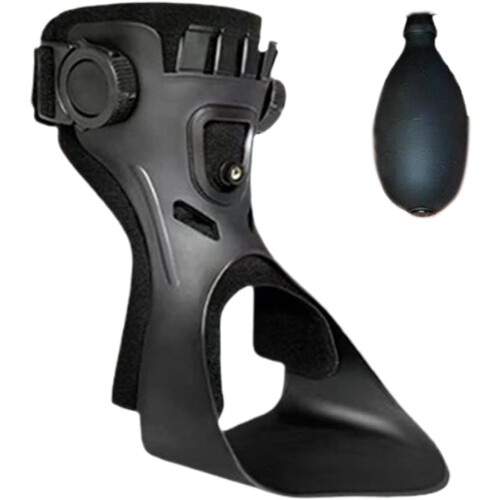 (Right, -) Ortesis para caída de pie con inflable, ajustable