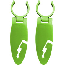 (Green, -) 2 kpl laajennettavia melontalaudan eväkiinnikkeitä, kajakkitarvikkeet
