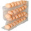 (transparent, -) Rollende Eierdispenser - 4-Laags Koelkast Eierhouder 1