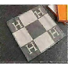 (Grey 45X45cm(Only pillowcase) NewWool Cashmere Throw Plaid Blankets pillow Sofa Bedding Shawl Xmas Giftsa_qlsg