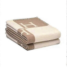 (Khaki) NewWool Cashmere Throw Plaid Blankets pillow Sofa Bedding Shawl Xmas Giftsa_qlsg