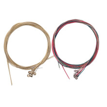 20 Ensembles de 6 Cordes de Guitare en Acier de Remplacement pour Outil de Changement de Guitare de Guitare Acoustique