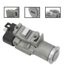 For Chevrolet Matiz 93741068 Ignition Switch and Lock Cylinder Set with 2 Replacement Keys and Security Chip