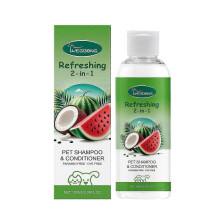 Yegbong Pet 2-In-1 Shampoo Dog Cat Fragrance Shower Gel Pet Hair Care Cleaning Bath Lotion