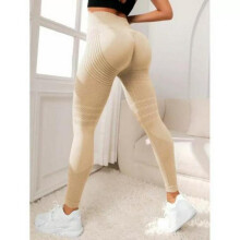 (Dark blue, Medium) High-Waisted Butt-Lift Quick-Dry Yoga & Fitness Pants Women Running Leggings Squat Proof Tummy Control