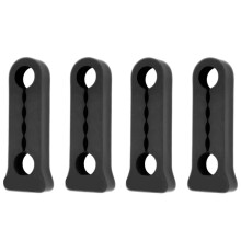 4PCS Door Lock Buffer Damper for Accord 2002-2023 Soundproof Insulation Quiet Deaf Creaking Noise Seal Stopper