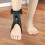 (Right, -) Ortesis para caída de pie con inflable, ajustable 4