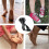 (Right, -) Ortesis para caída de pie con inflable, ajustable 6