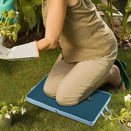 (Dark Green, -) Extra Dicker Schaumstoff Gartensitz, 4.5cm Memory, Leicht, Yoga, Grau 2