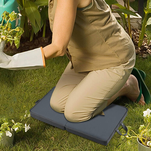 (Gray, -) Extra Dicker Schaumstoff Gartensitz, 4.5cm Memory, Leicht, Yoga, Grau 2