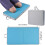 (Gray, -) Extra Dicker Schaumstoff Gartensitz, 4.5cm Memory, Leicht, Yoga, Grau 5