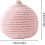 (Pink, -) Crochet Breastfeeding Simulation Model, Anatomically Accurate Nursing Aid 3