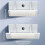 (White, -) Adjustable Air Conditioner Wind Deflector, Anti-Direct Blowing Shield 2