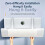 (White, -) Adjustable Air Conditioner Wind Deflector, Anti-Direct Blowing Shield 7