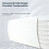 (White, -) Adjustable Air Conditioner Wind Deflector, Anti-Direct Blowing Shield 8