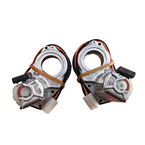 1Pair RearView Mirror Folding Motor Actuator with Connector Harness Plug for  A4 A5 A6 1