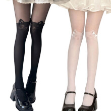 Collants imprimés chats pour femmes, bas avec nœuds, collants-UN
