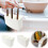 (A, -) Universal Pottery Wheel Organizer Tool, Plastic Storage Shelf with Adjustable Slots 4