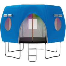 (12FT-8, -) Tienda de campaña para cama elástica, con ventana y protección UV