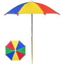 (Colorful, -) Plant Umbrellas for Outdoor Plants, Reusable Sunshade Rainproof Covers