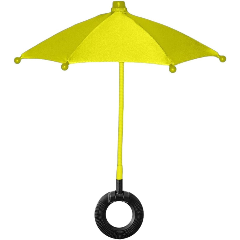 (, -) Magnetic Phone Umbrella, Uv Protection Anti-Glare Sun Shade For Mobile Yellow 5437706400011