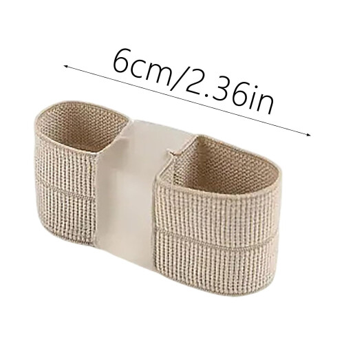 (Beige, -) Corrector de juanetes, separadores de dedos transpirables 1