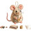 (-, B) Kit boutons souris, art, pour débutants 1