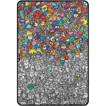 (size_name, B) Manta para colorear, lavable y suave para adultos y niños