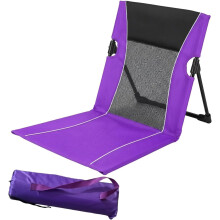 (Violet, -) Klappbarer Strandstuhl, Erwachsene, Liege, Pool, Camping, Garten, Leicht, Rückenlehne