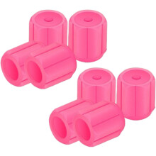 (Pink, -) 8 szt. świecących nakrętek na wentyle opon, nakrętka na wentyle opony świeci w ciemności